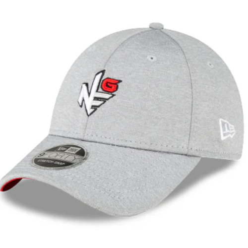<New Era Golf Gray 9FORTY Stretch-Snap