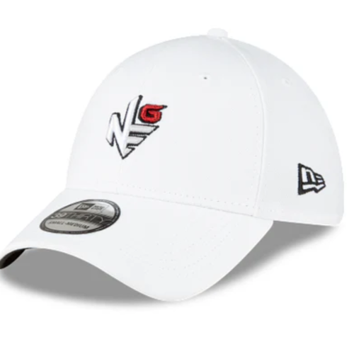 <New Era Golf White 39THIRTY Stretch Fit Hat S/M.