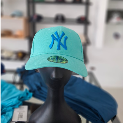 YANKEES AQUA LOGO AZUL
